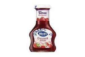 hero tova dessertsaus aardbeien