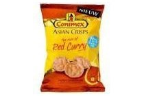 conimex asian crisps red curry