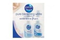 pearl drops pure bleaching white