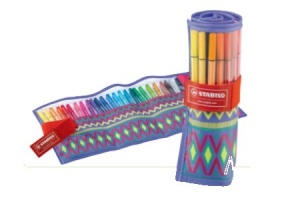stabilo pen 68 rollerset festival spirit