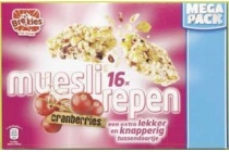 mueslirepen cranberries