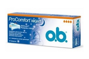 o b tampons procomfort night