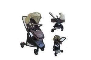 kinderwagen trio hopper city brown