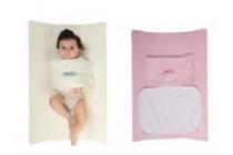 waskussen babyjem met babysluiting roze