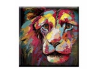 schilderij lion