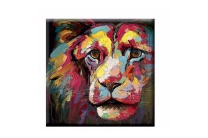 schilderij lion