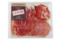 levoni italiaanse gesneden vleeswaren