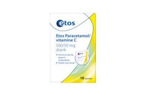 etos paracetamol vitamine c drank