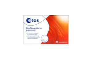 etos maagtabletten pepermunt