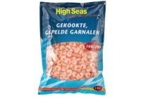 gekookte garnalen