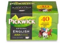 pickwick thee engelse melange english