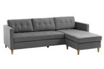 falslev bank met chaise longue