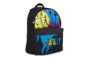 smiley paint rugzak 1 compartiment