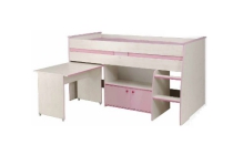 zoe halfhoogslaper pine roze