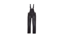 vingino perline denim jumpsuit met kreukeleffecten