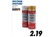 spectrum spuitverf acryl goud en amp zilver