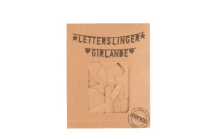 pakket voor letterslinger