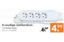 2 weg stekker plat