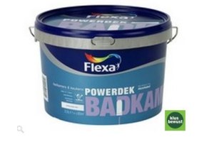 flexa powerdek voor badkamer en keuken