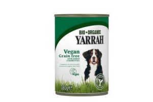 yarrah hond brokjes vega graanvrij met cranberries