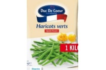 duc de coeur haricot verts