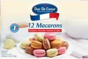 duc de coeur 12 macarons