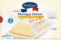 duc de coeur meringue dessert