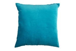 kussen fluweel blauw 45x45 cm