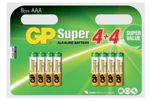 gp super alkaline batterijen