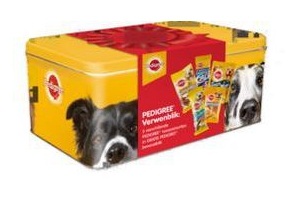 pedigree snackblik met 5 varianten