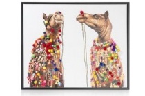 schilderij dubai camels