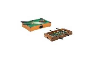 mini pooltafel of mini tafelvoetbal