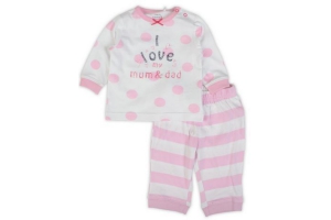 prenatal meisjes baby pyjama