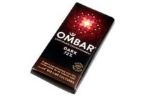 ombar chocolade raw puur 72 probiotic