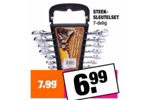 steeksleutelset