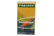 piramide rozenbottel thee