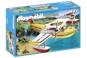 playmobil brandblusvliegtuig 5560