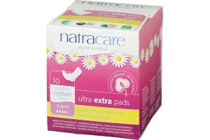 natracare ultra extra pads super