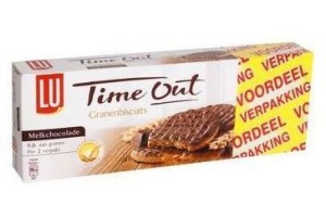 lu time out melkchocolade granenbiscuits 8 pak