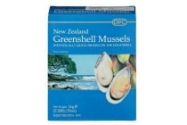 new zealand greenshell mussels