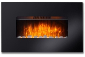 moa design monet black elektrische sfeerhaard