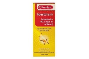 kruidvat broomhexine suikervrije hoestdrank