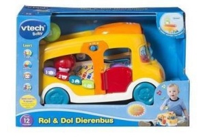 vtech rol en amp dol dierenbus