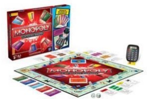 monopoly elektronisch bankieren spel hasbro