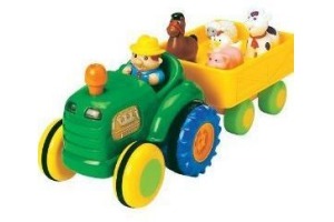 fisher price tractor en trekker