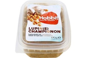 de hobbit lupine salade champignon