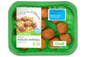 ah vegetarische indische balletjes