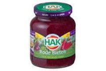 hak rode bietensticks zoetzuur