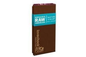 lovechock raw chocolade met cacaonibs a a en zeezout