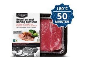 beenham met honing tijmsaus